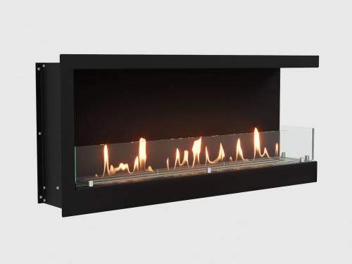 Встроенный биокамин Lux Fire Угловой 1090 S (правый угол) Lux fire