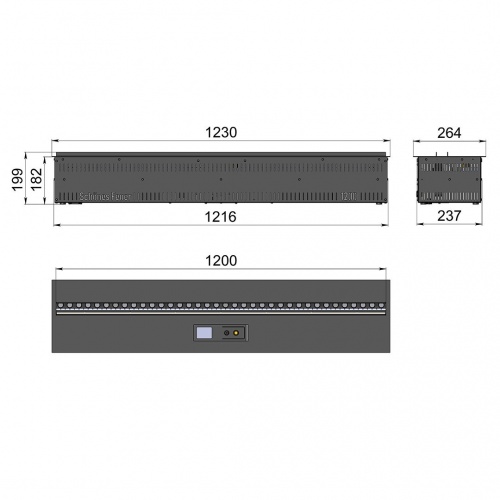 Электроочаг Schönes Feuer 3D FireLine 1200 RGB в Орле