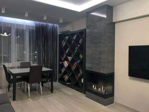 Встроенный биокамин Lux Fire Угловой 1090 S (правый угол) Lux fire