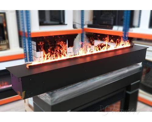 3D электроочаг Real Flame Line-S 150 3D Matte Black в Орле