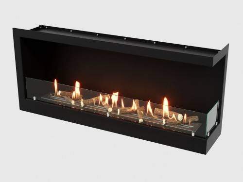Встроенный биокамин Lux Fire Угловой 1090 S (правый угол) Lux fire