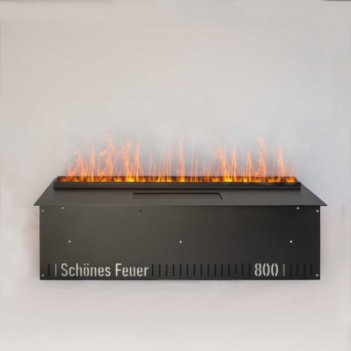 Электроочаг Schönes Feuer 3D FireLine 800 со стальной крышкой в Орле