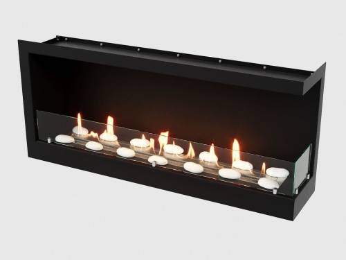 Встроенный биокамин Lux Fire Угловой 1090 S (правый угол) Lux fire